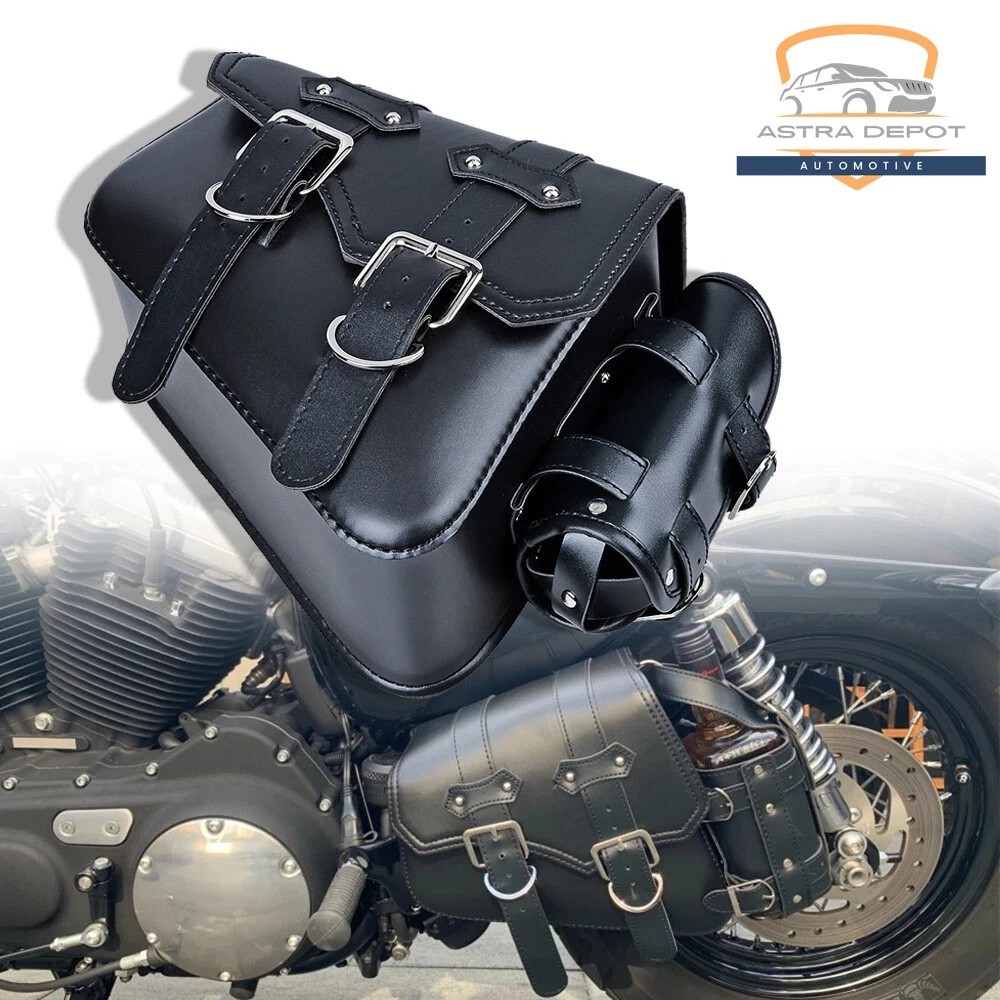 Bisaccia triangolare Sportster con portaborraccia
