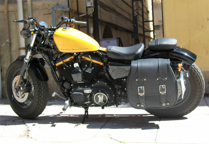 Borsa bisaccia singola Suzuki Intruder Marauder