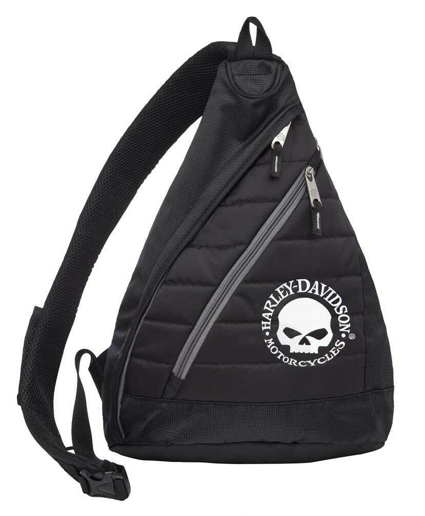 Borsa monospalla Harley Davidson Willie G Skull
