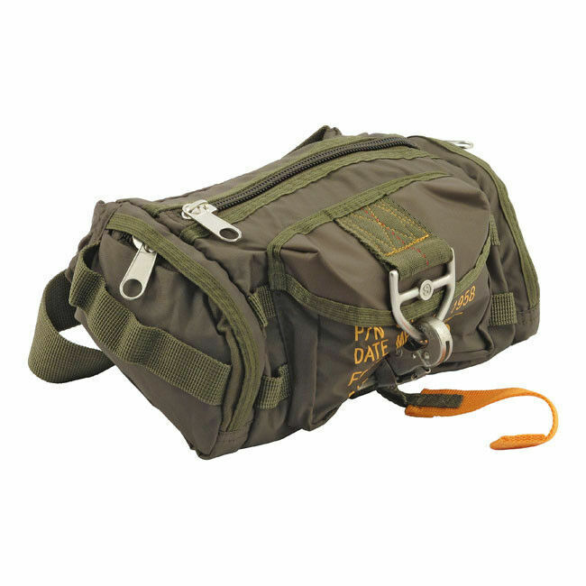 Borsone paracadute stile militare biker campeggio