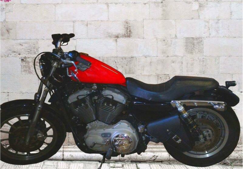 Mono borsa laterale Sportster Iron Roadster Seventy Two